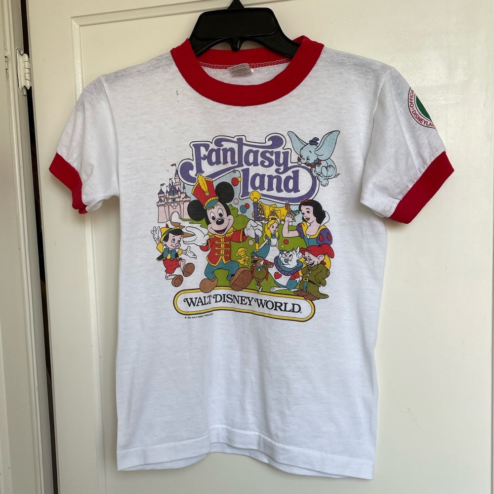 Vintage 80s Disneyworld Fantasyland Tee